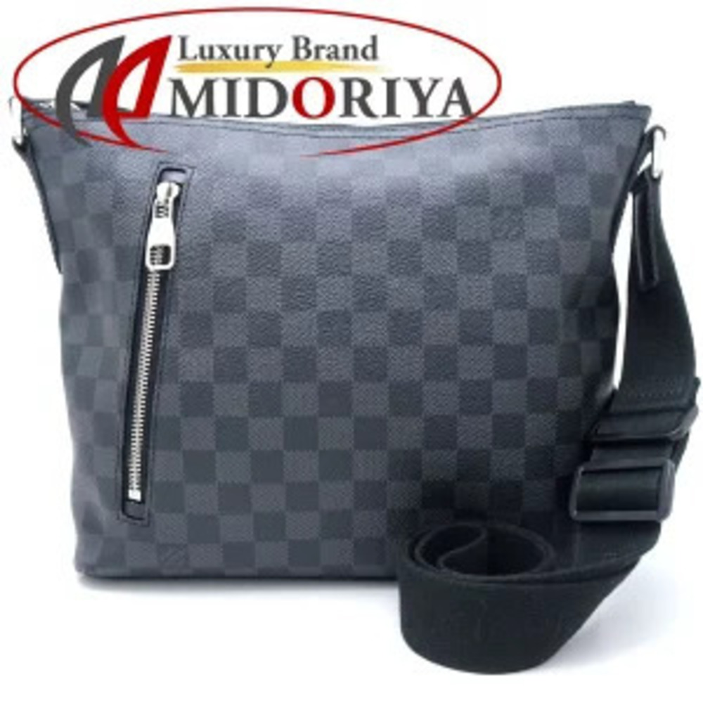 LOUIS VUITTON Mick Crossbody Shoulder Bag Damier Graphite Black